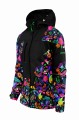 FOLK BLACK softshell damski 3/4