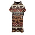 BEAR ponczo męskie front + worek