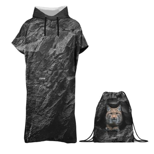 LYNX ponczo front + worek