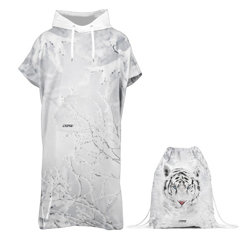 TIGER ponczo damskie front + worek