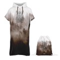 TOTEM ponczo damskie front + worek