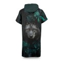 WOLF ponczo tył