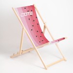 Leżak plażowy drewniany WATERMELON