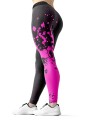 NEON SPLACH woman legginsy bok MOCKUP guma