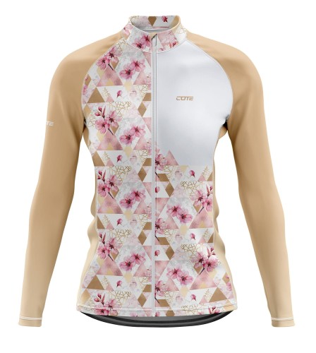 Damska bluza rowerowa LS SAKURA – widok z przodu