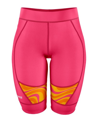 Spodenki rowerowe damskie SUMMER z wkładką – widok z przodu