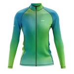 Bluza rowerowa LS GREEN damska