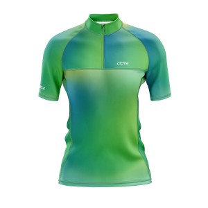 Koszulka rowerowa GREEN damska