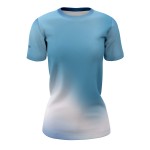 T-shirt BLUE damski