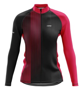 Bluza rowerowa LS PLUM ORANGE damska OUTLET XS